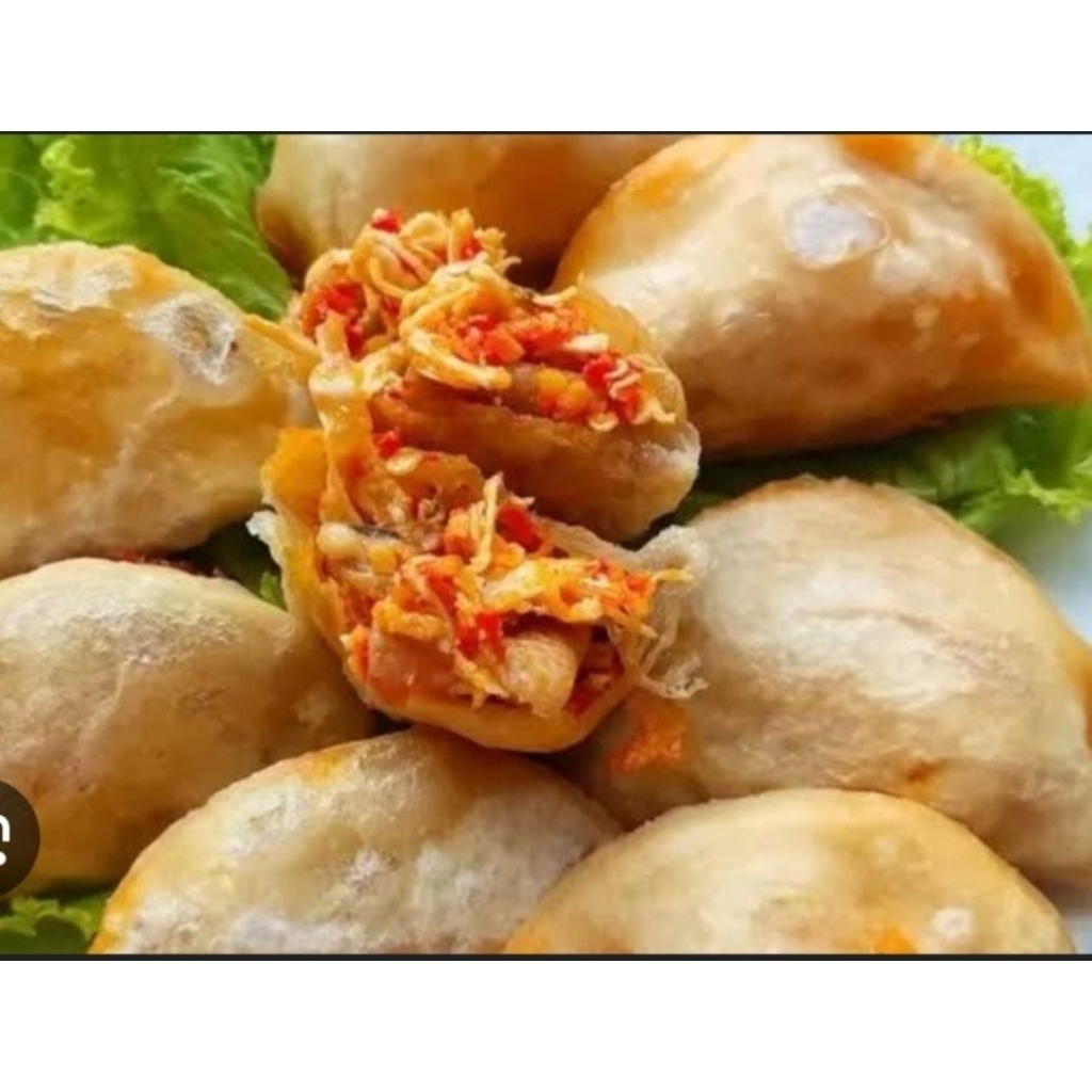 

Cireng Isi Ayam Suwir Pedas (Isi 10)