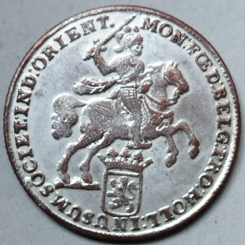 Koin Repro Ducaton VOC tahun 1739