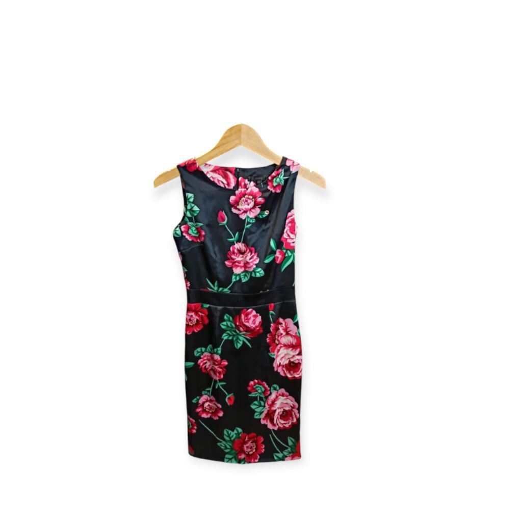 Coast Black Multi Dress