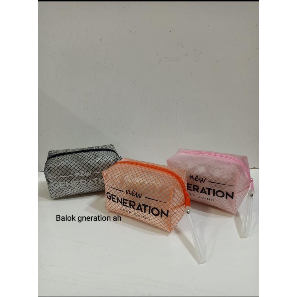 Pouch Make Up/Tempat Kosmetik Bening/Pouch Skincare