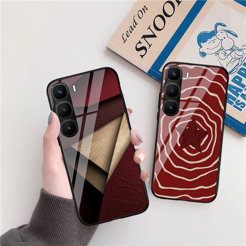 GK277 (INFINIX HOT 60 PRO ) Softcase kaca INFINIX HOT 60 PRO - Case INFINIX HOT 60 PRO  - casing hp 