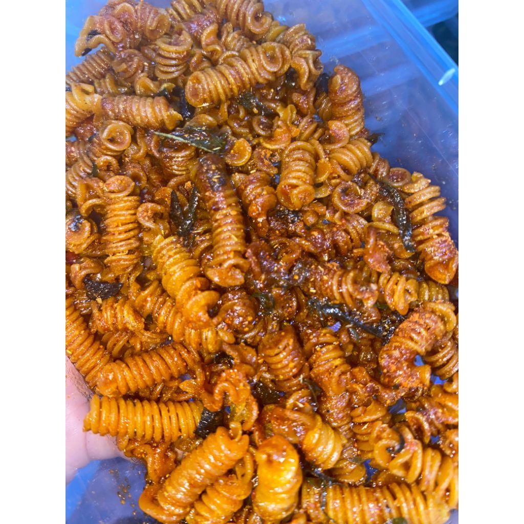 

Makaroni spiral pedas