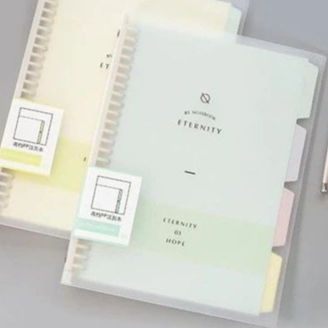 

Aesthetic B5 Binder for School with Various Covers