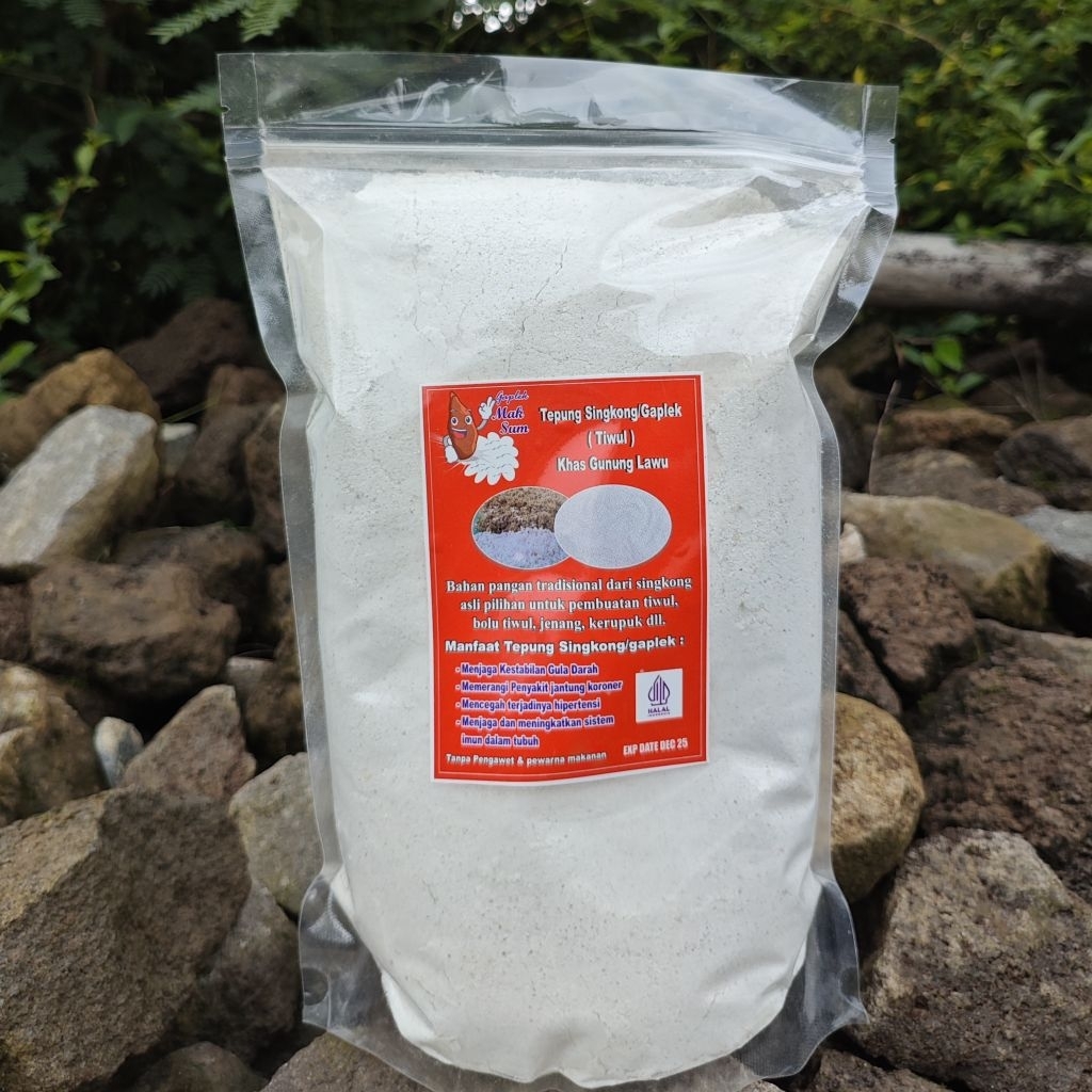 

Tepung Tiwul Tepung Gaplek Tepung Singkong Standing 1kg
