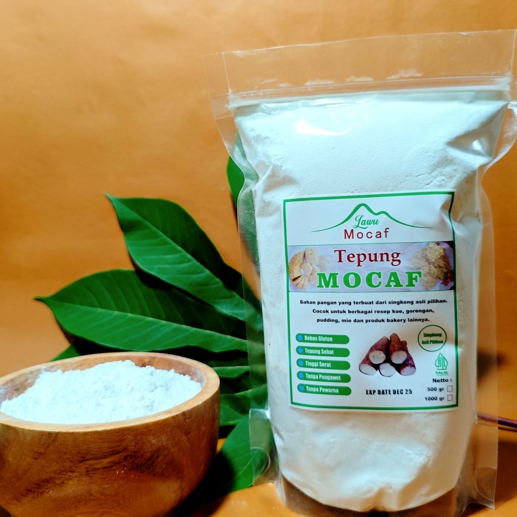 

Tepung Mocaf Lawu Mocaf Standing Pouch 500Gram
