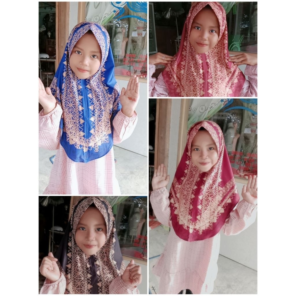 jilbab bergo printing