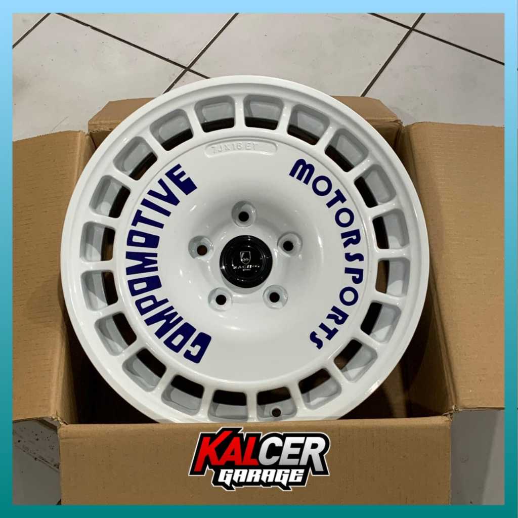 Velg Compomotive R16 5x114,3 Rally Look Untuk XL7 Brv X-trail