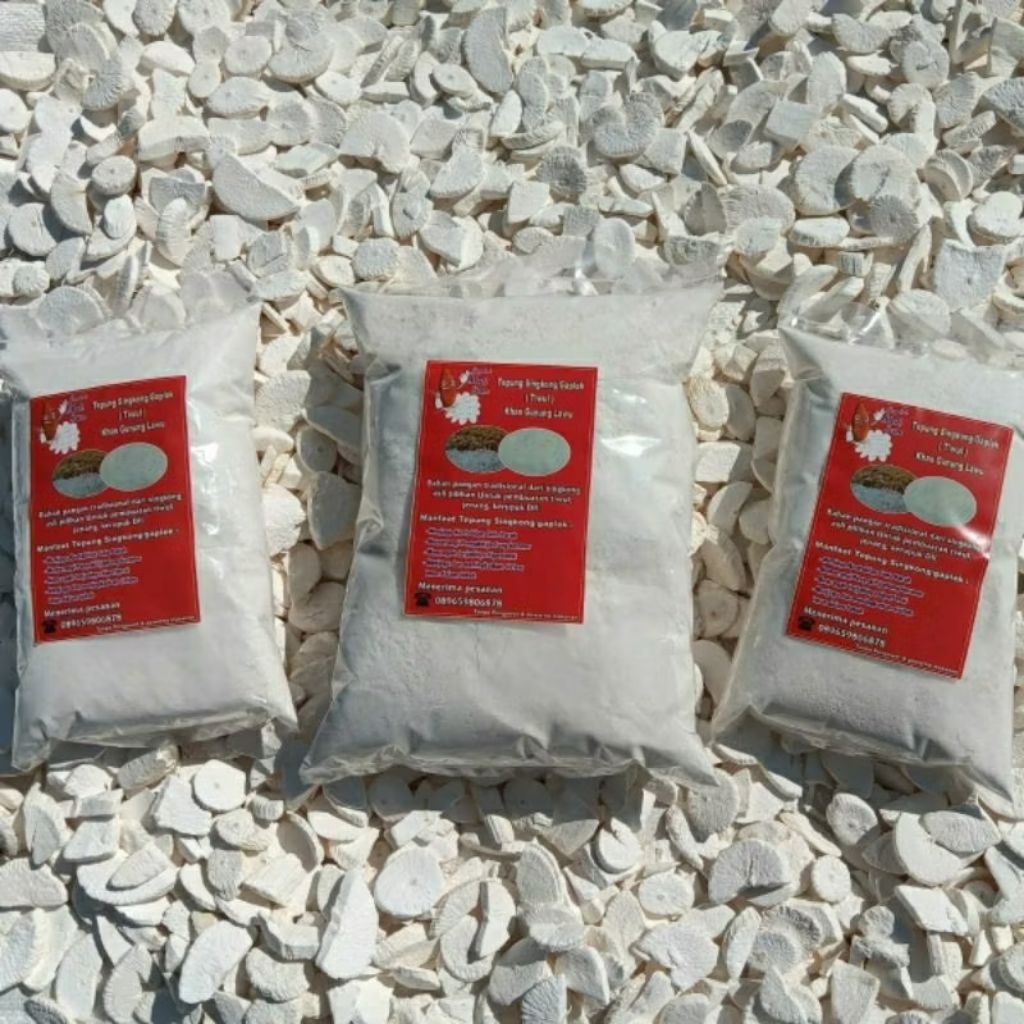 

Tepung Tiwul Tepung Gaplek Tepung Sinkong 1kg
