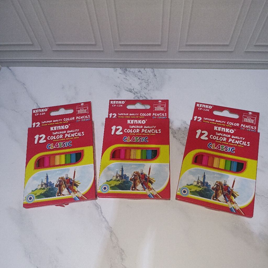 

KENKO- Pensil Warna Pendek 12W
