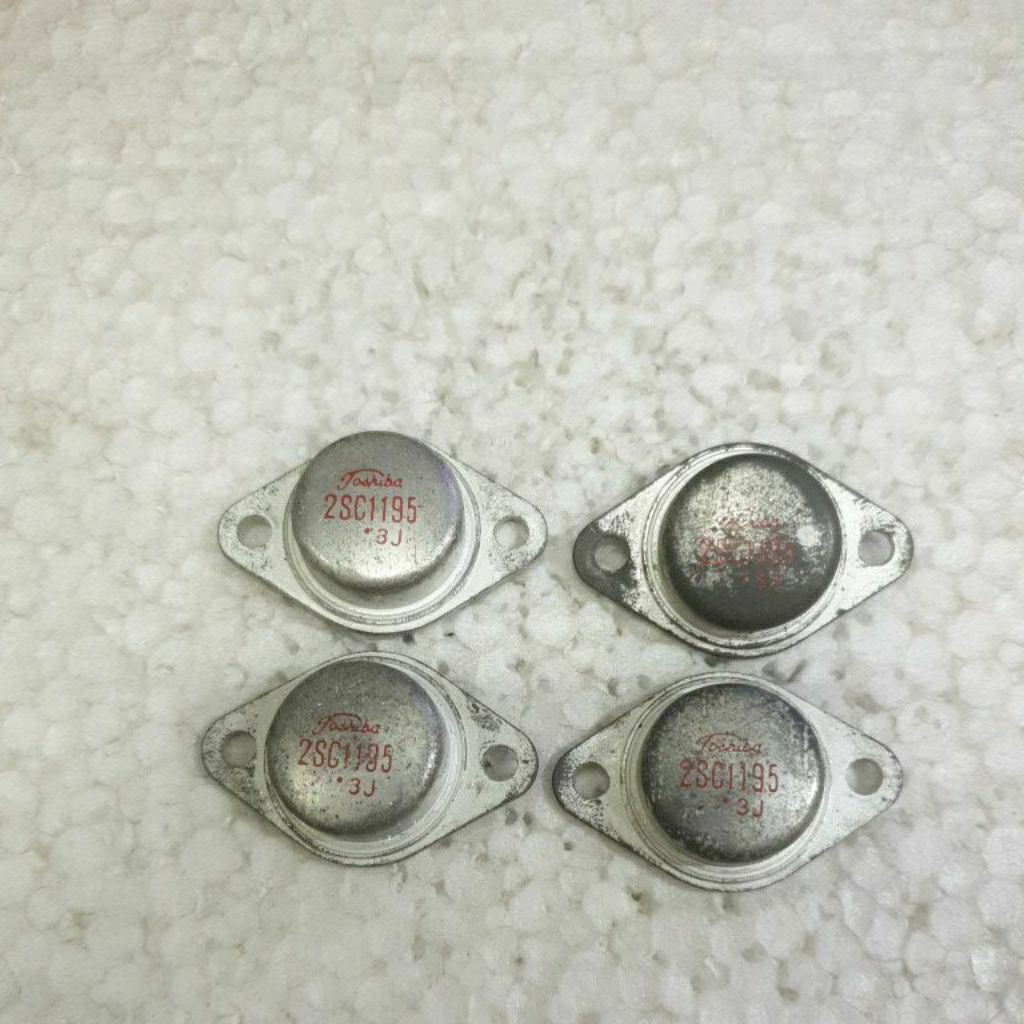 2 SC 1195 TRANSISTOR JENGKOL NPN TOSHIBA ASLI ORIGINAL