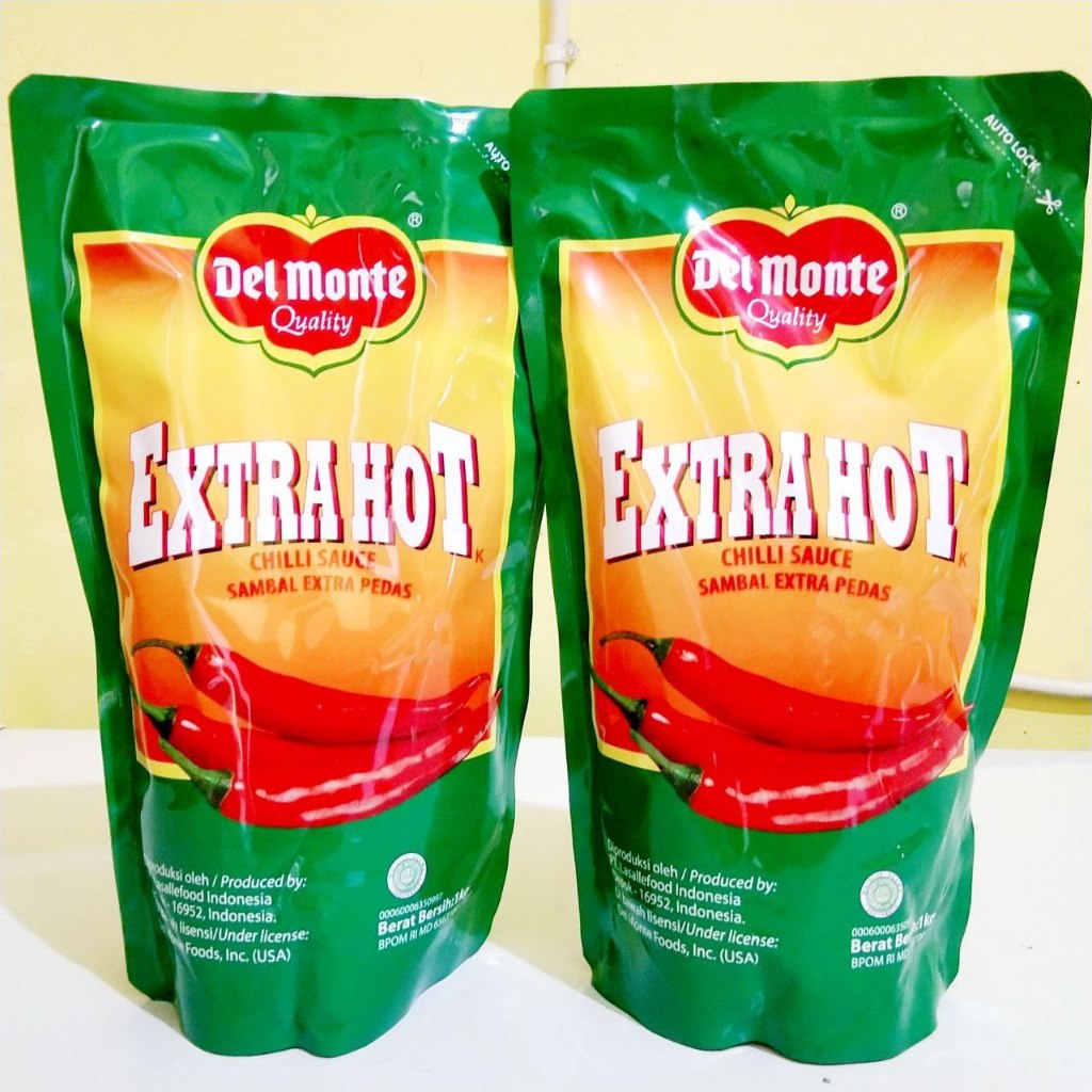 DELMONTE SAMBAL EXTRA HOT 1 KG / delmonte