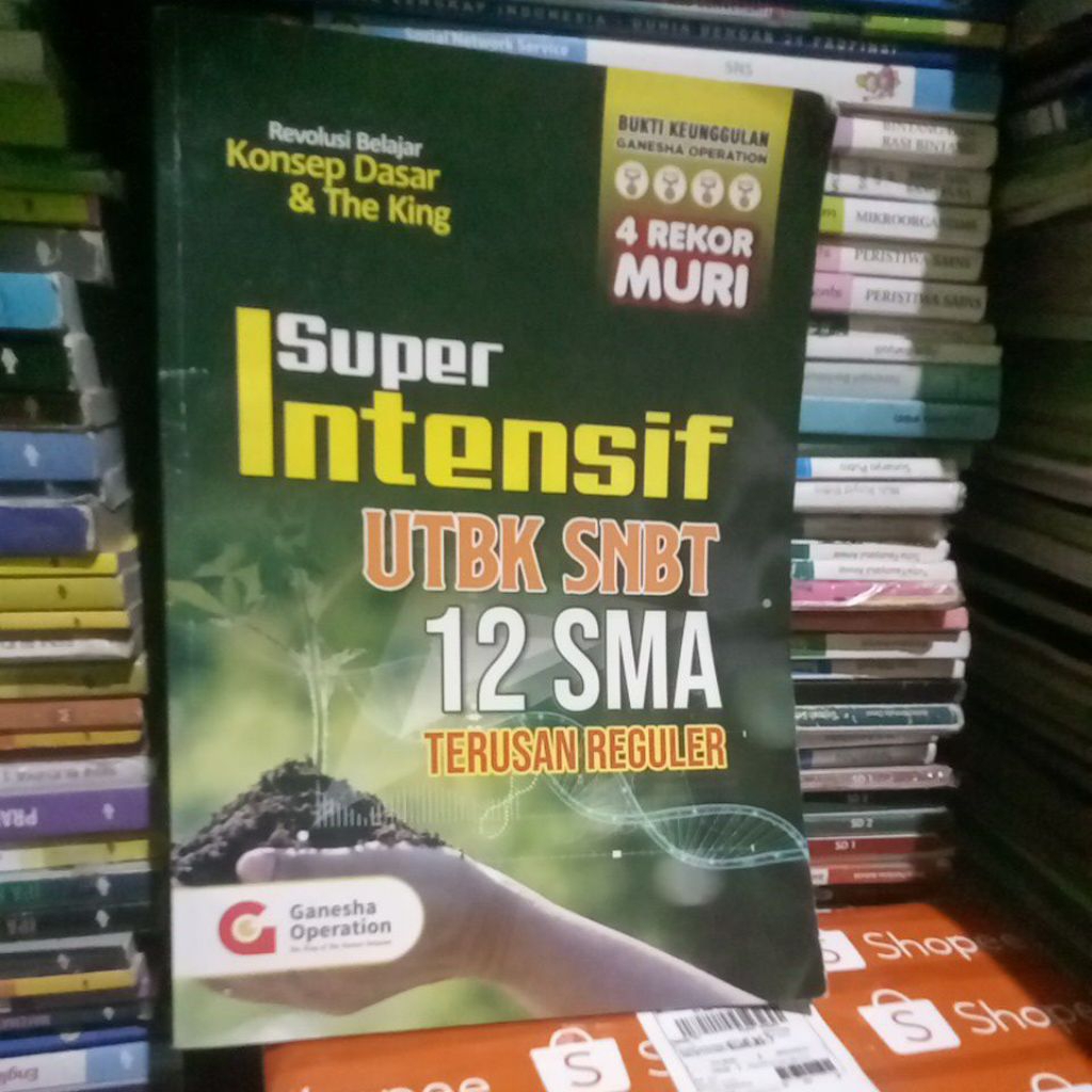 buku super Intensif UTBK SNBT 12 SMA