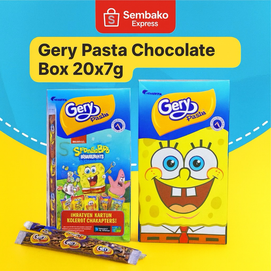 

Gery Pasta Cokelat Box 20x7g