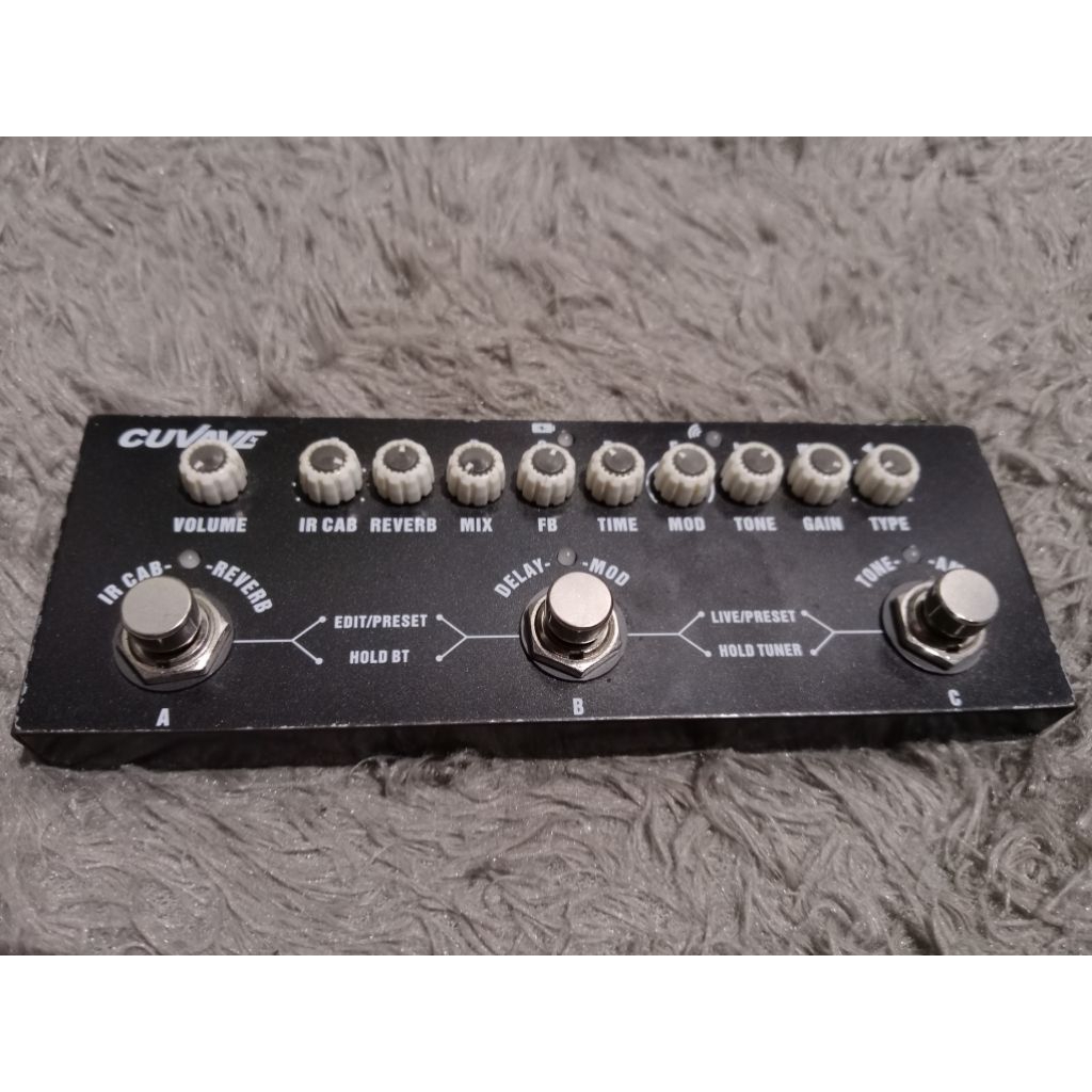 efek gitar listrik Cuvave cube baby original second bekas seken
