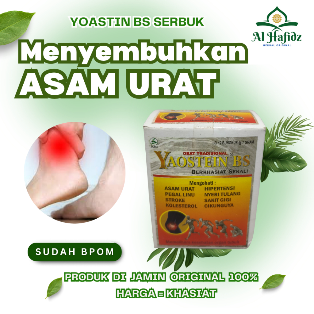 Yaostein Ramuan Herbal Bantu Atasi Keluhan Tulang