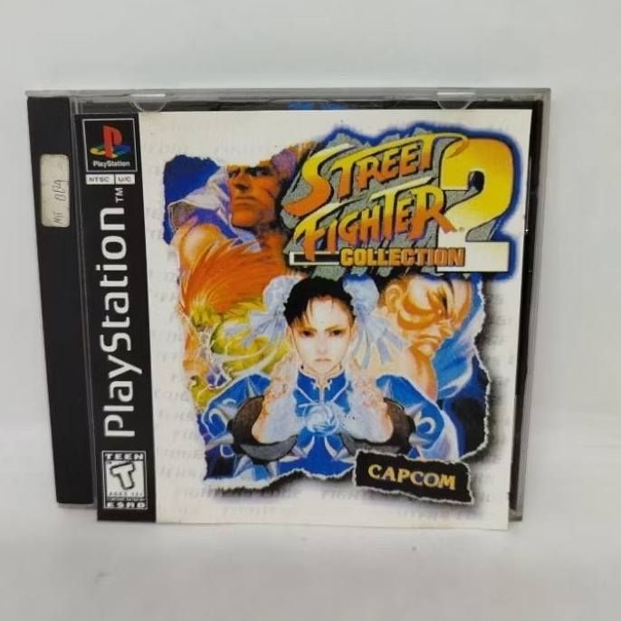 CD GAME PLAYSTATION PS1 STREET FIGHTER COLLECTION 2