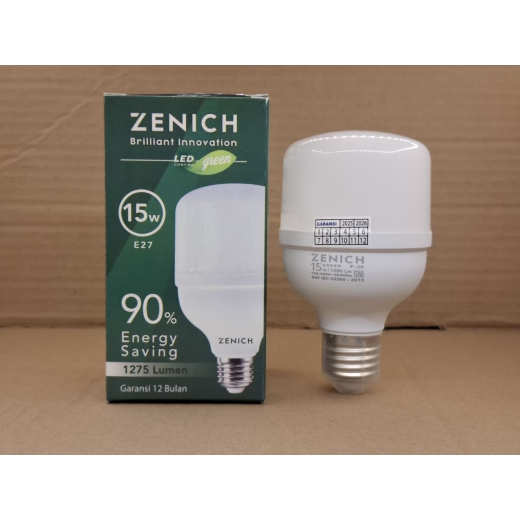 Lampu Bohlam 15W LED Zenich