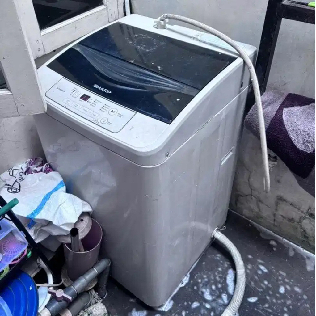 MESIN CUCI BEKAS SHARP BUKAAN ATAS