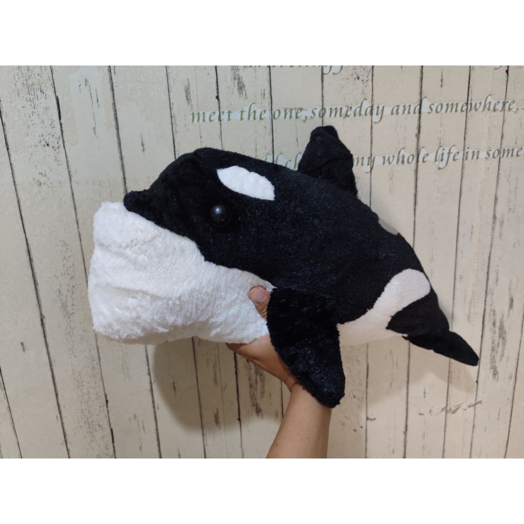 boneka paus orca shakurel planet original uk super jumbo