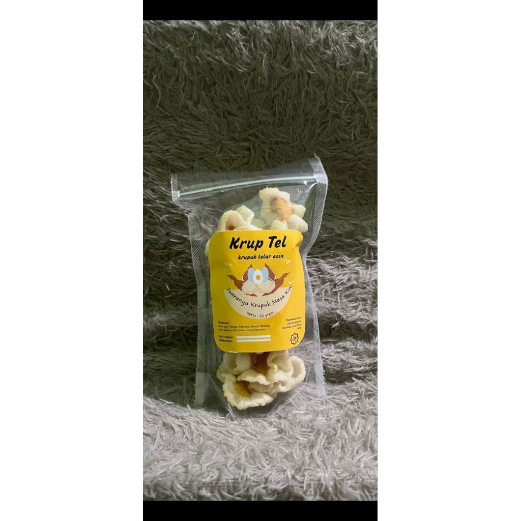 

KrupTel (Krupuk Telur Asin) Matang