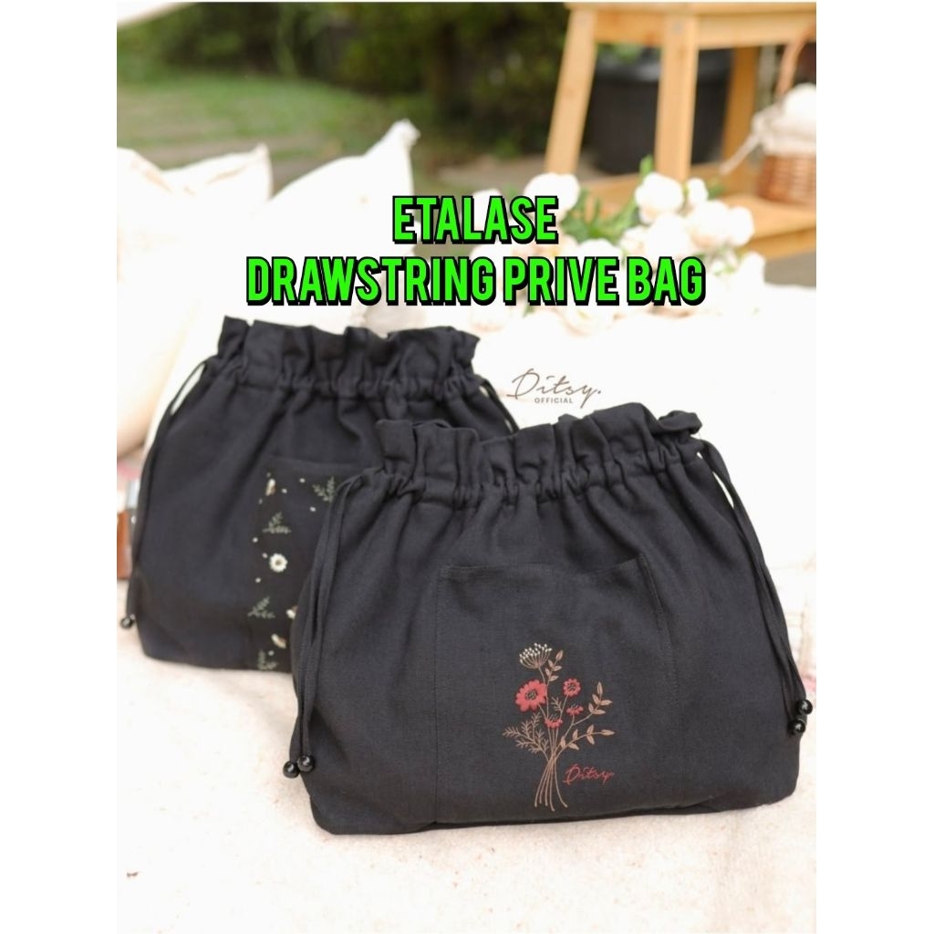 Drawstring Prive Bag