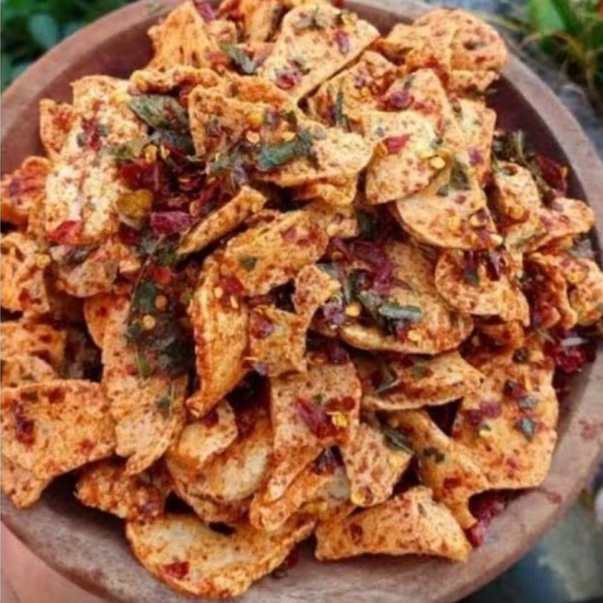 

Kano / Cemilan Makanan ringan Basreng Basah Bumbu seblak harum enak cemilan viral isi 100-500 gr