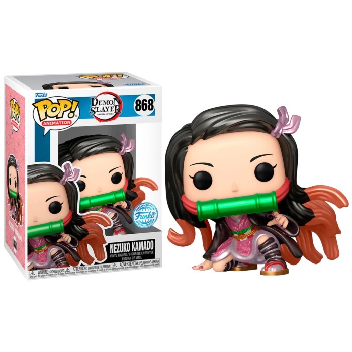 Funko POP Demon Slayer - Nezuko Kamado Metallic Funko Special Edition