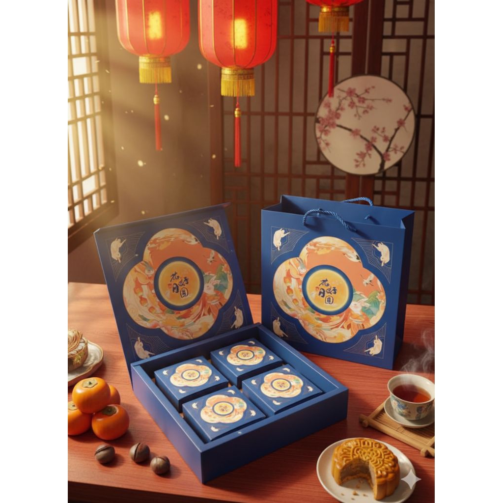 

Ngcakery Classic Mooncake 150gr isi 4