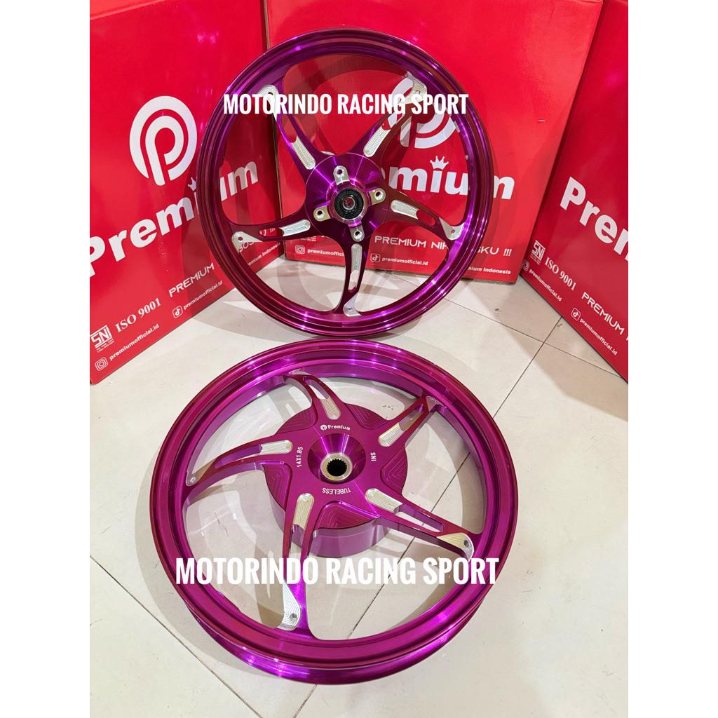 VELG PREMIUM P55 BINTANG LAUT RING 14 BEAT VARIO125 SCOOPY VARIO150