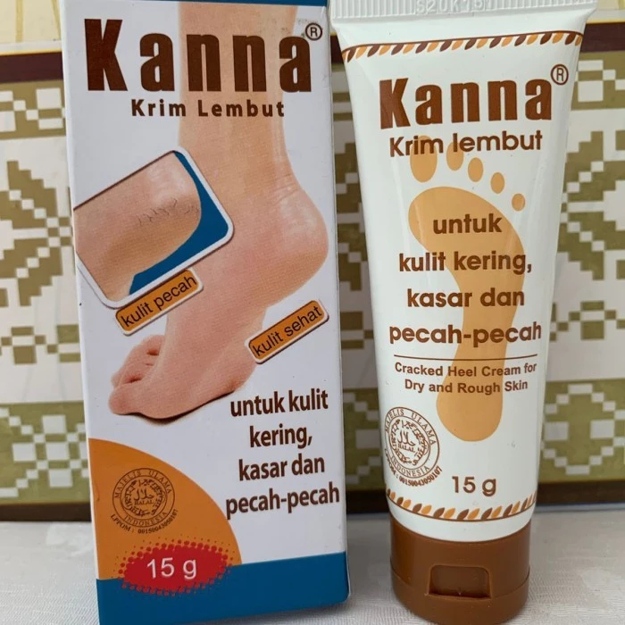 [ASLI]Kanna Krim Pembersih Tumit Pecah Kasar Ampuh Kana Kaki Pecah Pecah - Obat Krim Salep Kaki Peca