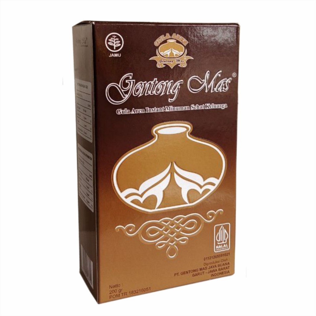 

Gentong Mas Herbal Kemasan 200 Gram - Minuman Instants Gula Aren Solusi Untuk Hipertensi