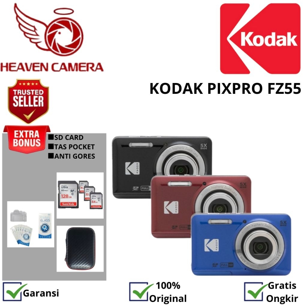 KODAK PIXPRO FZ55 DIGITAL CAMERA / KODAK PIXPRO FZ55 / KODAK FZ55