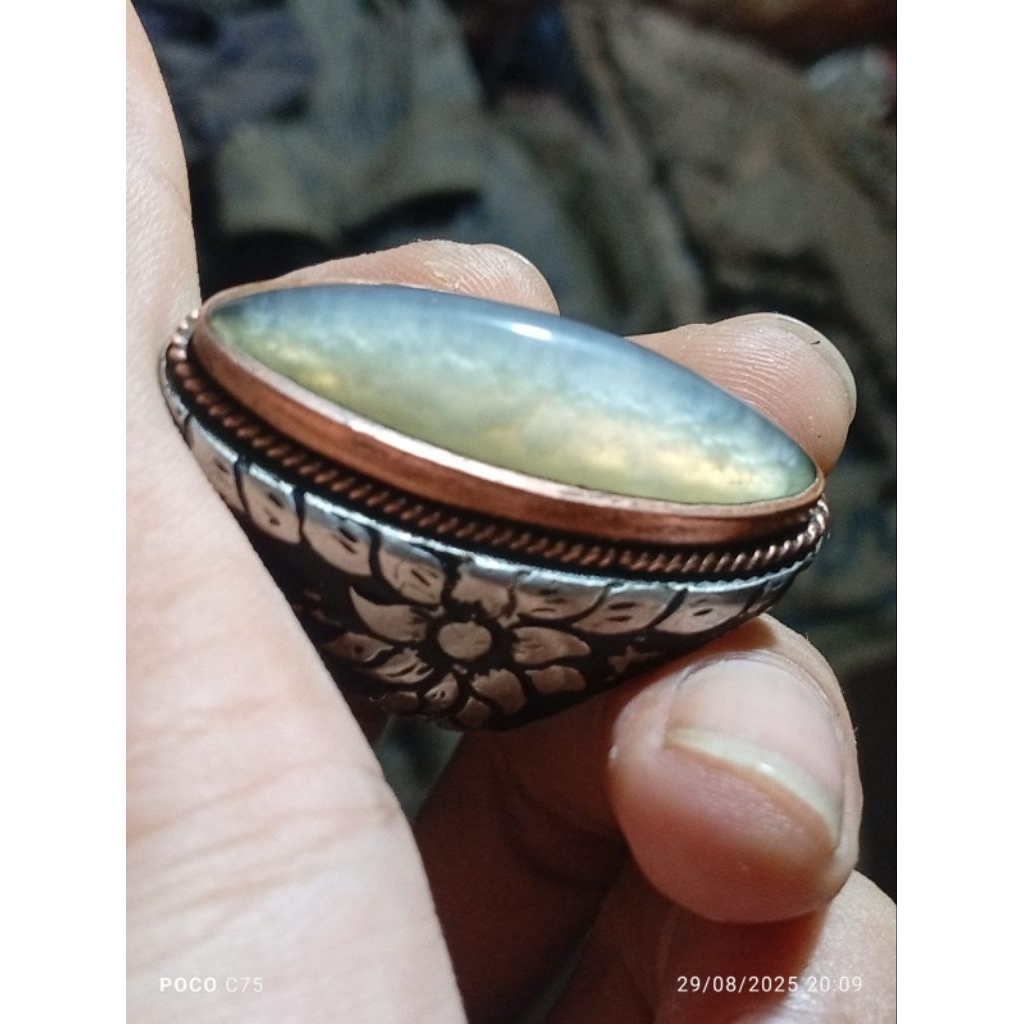 Batu cincin murni perak ring