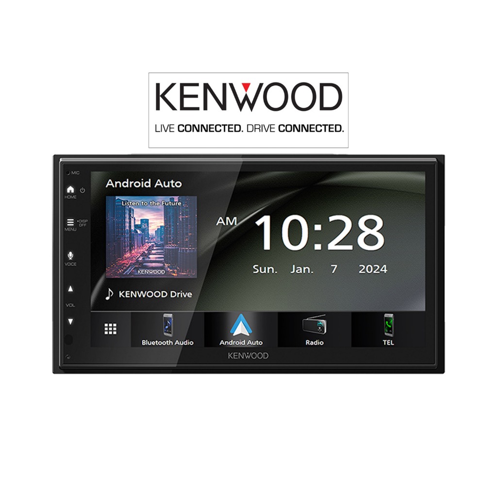 Kenwood DMX 5023S Double Din Digital 6.8 inch Android Auto Apple Carplay