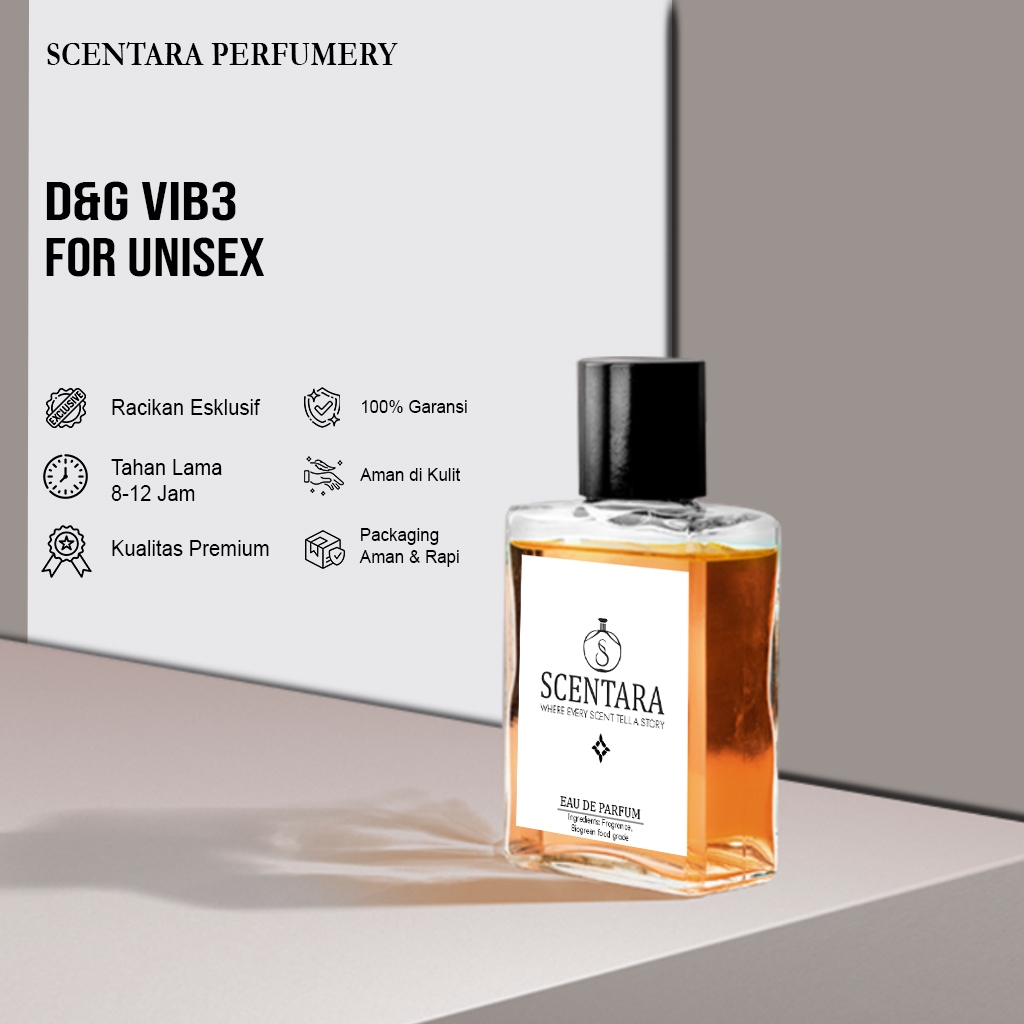 Parfum Pria Wanita Vibe D&G - Vibe D&G Parfum Segar Awet Seharian Unisex