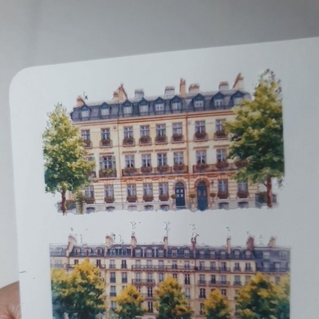 

ARTDOESWORK The Downtown building mini stiker matte