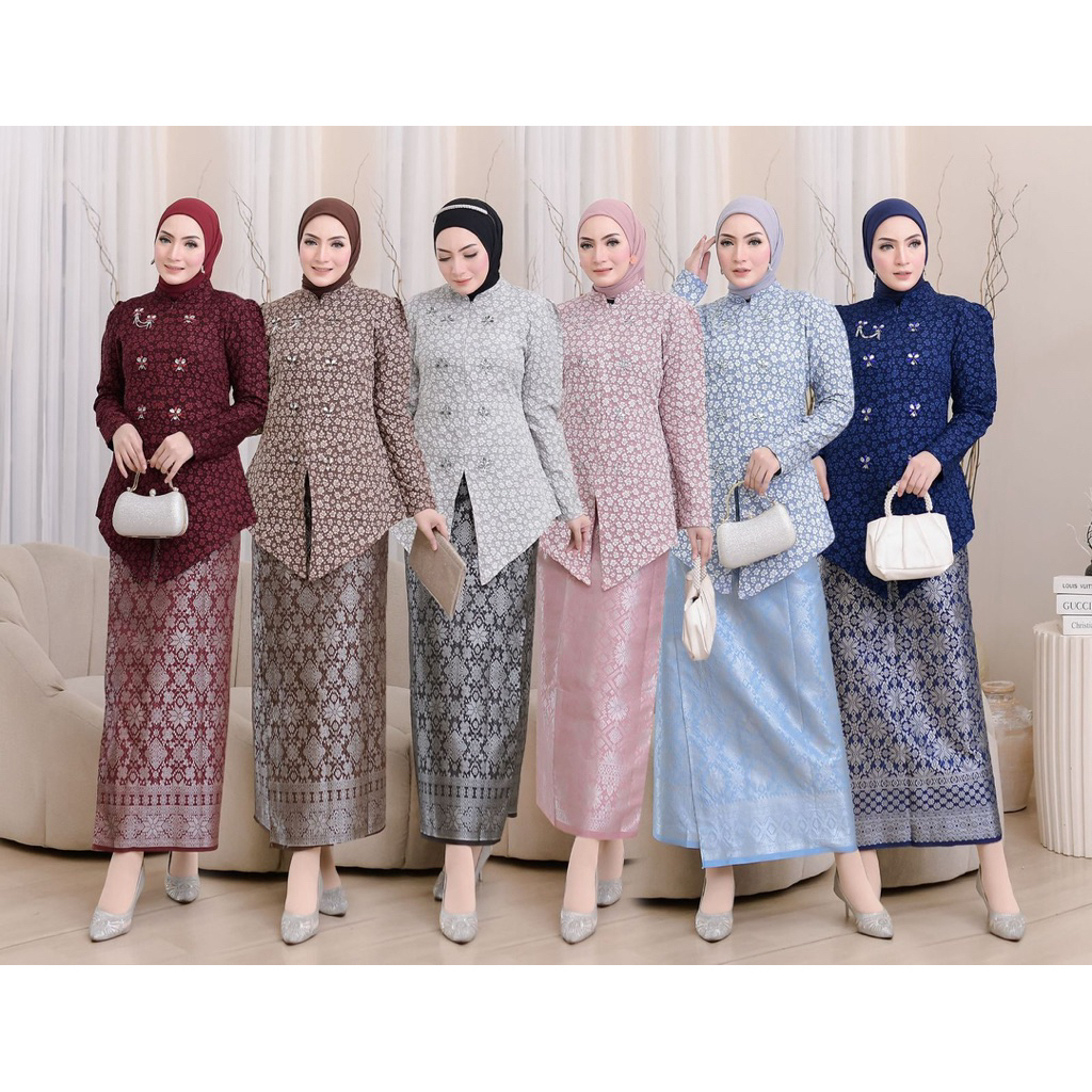 SR Kebaya / New Setelan Kebaya Busui Jaguar Fukoro / Kebaya Jaguard Model Terbaru / Kebaya Kekinian 