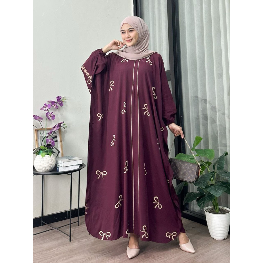 Original Kaftan Terbaru Kaftan Rayon Jumbo Gamis Abaya Kaftan Import Daster Kaftan Bahan Rayon