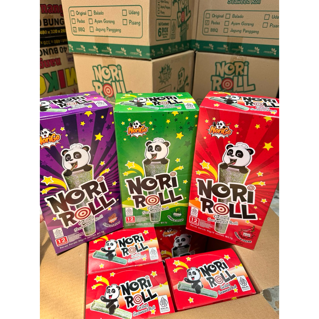 

NORI ROLL 30GR,1 DUS ISI 6 BOX(1 BOX ISI 12 SACHET)