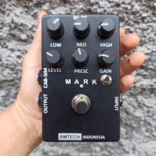 Preamp Gitar Mesa MARK Amp + Cabinet Simulator Lead Channel Distorsi Pedal Efek