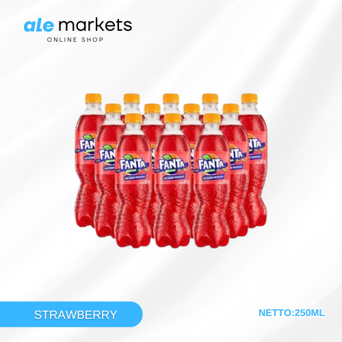 

Fanta Strawberry 1 botol 250ML