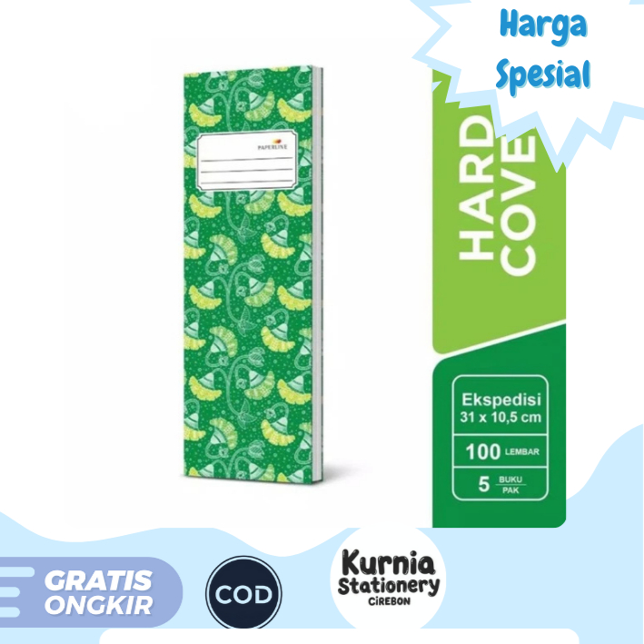 

Peperline buku Ekspedisi Panjang Hard Cover 100 Lembar