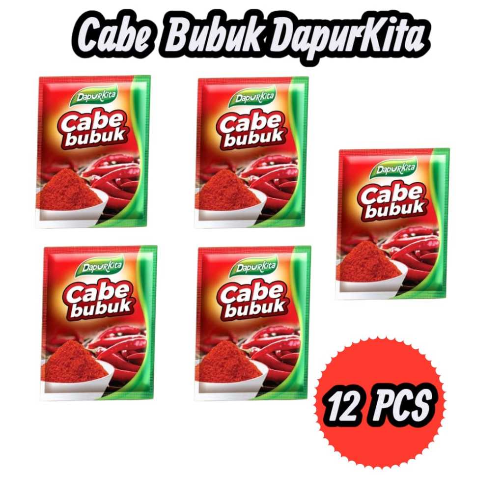 

Cabe Rawit Bubuk 12 Sachet Dapur Kita 1 Renceng