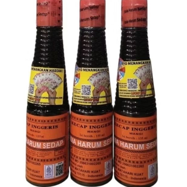 

Per Botol Kecap Inggris Asia Harum sedap 135ml fz