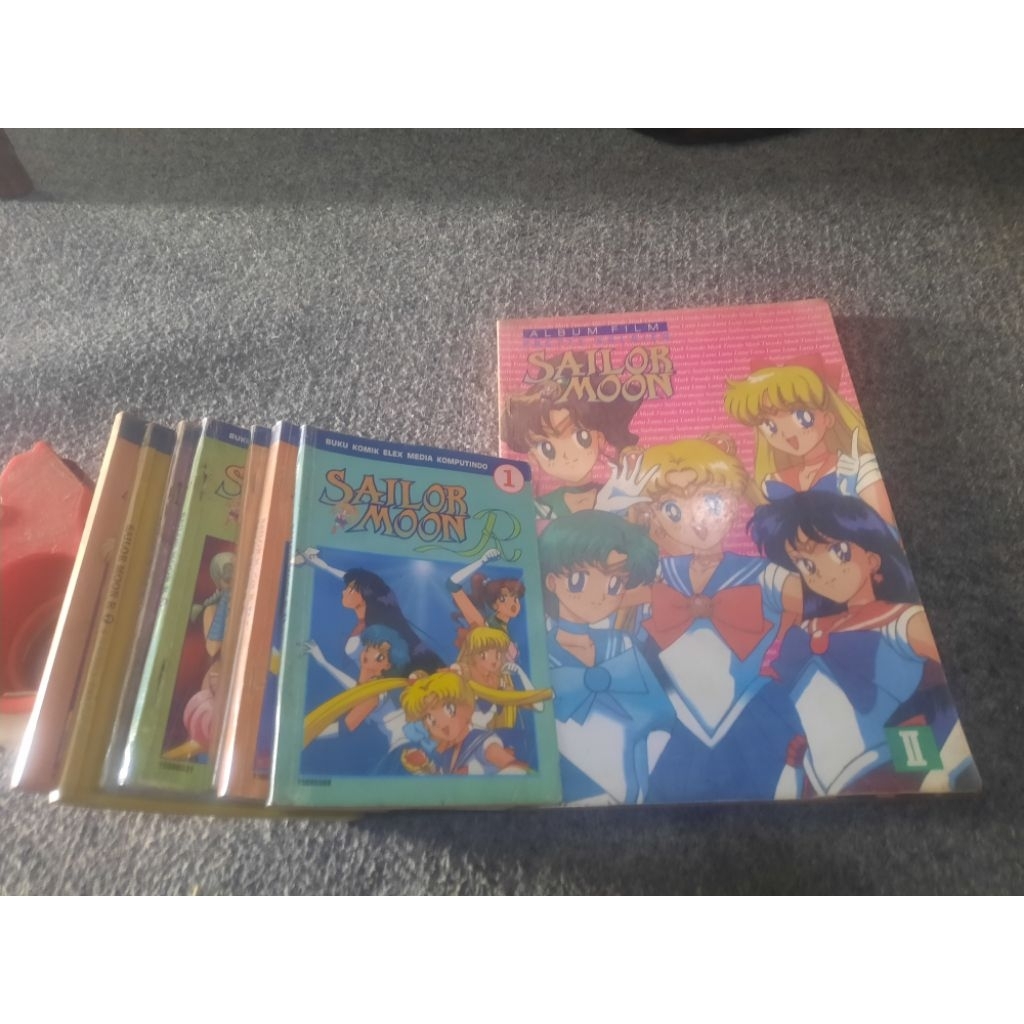 komik sailormoon r 1-9end plus album