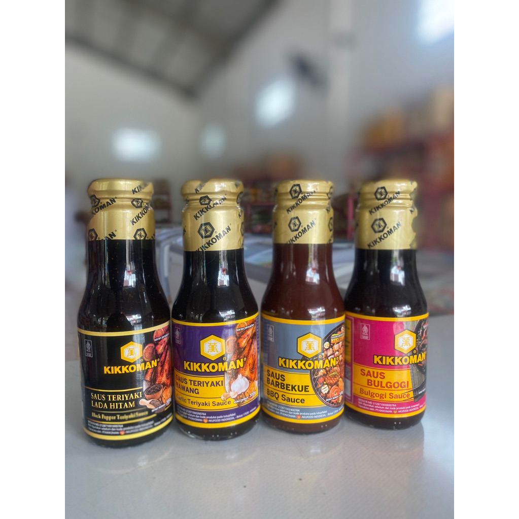 

Kikkoman saus all varian / saus korea satuan 300gr