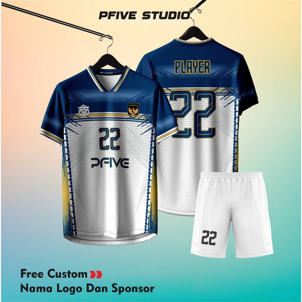 Jersey Voly Custom Full Printing Sablon Nama Full set