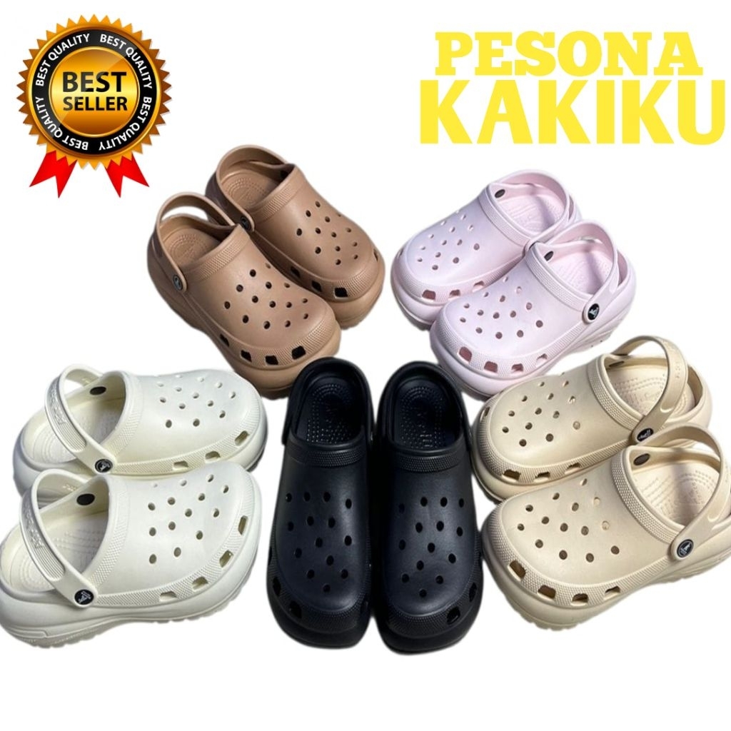 Sandal Baim Wanita TERBARU Eva Rubber Clog Balance 8102