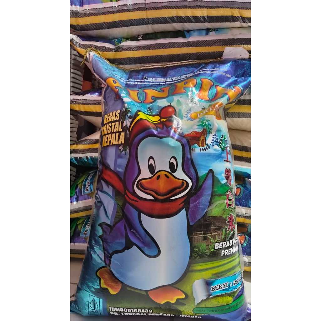 

[ INSTAN ] BERAS PIN PIN 25KG / UDUK 25KG [ TIDAK PO LANGSUNG KIRIM ]