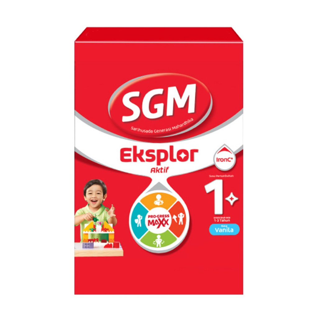 

SGM Eksplor 1+ IronC Susu Bubuk Pertumbuhan Anak Vanila & Madu 400 g